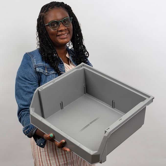 Plastic Containers for Organizing and Storage Bins for Closet, Garage or Pantry - Image 7