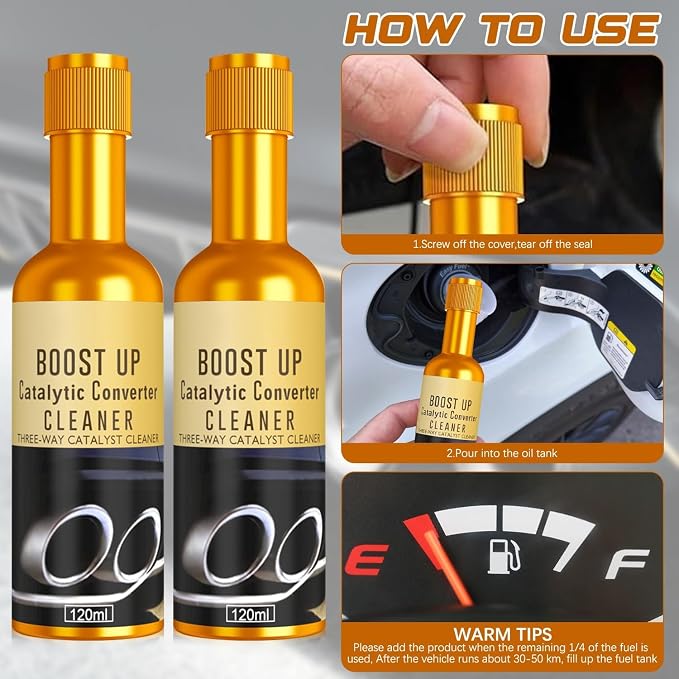 Catalytic Converter Cleaner, Exhaust System Carbon Removal Treatment, Fuel - Image 6
