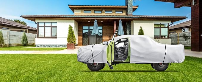 Car Cover Custom Fit for Toyota Tacoma 2005-2023, 6 Layers Truck Cover - Image 9