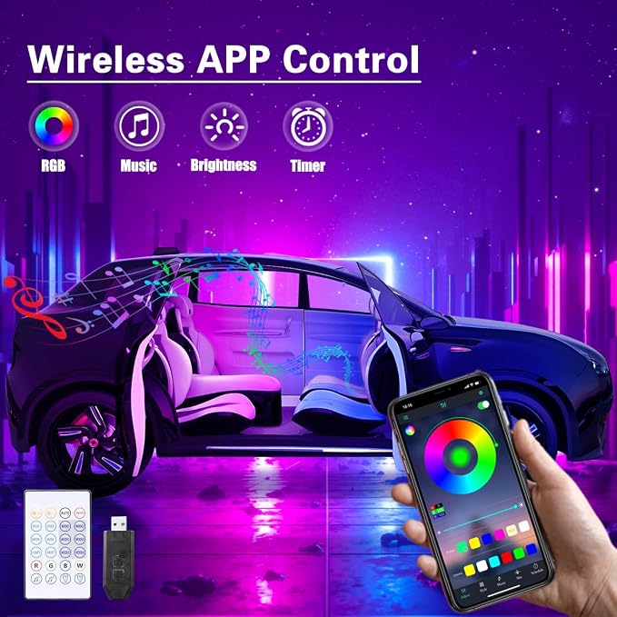 Acrylic Interior Car LED Lights - Image 5