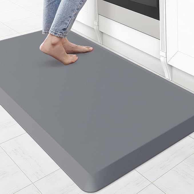 KitchenClouds Kitchen Mat Cushioned Anti Fatigue Rug 22"x36" Waterproof by KitchenClouds