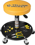 YELLOW JACKET Rolling Mechanic Stool by YELLOWJACKET