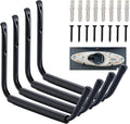 HOME MASTER HARDWARE Heavy Duty 15" Jumbo Garage Wall Hooks 4 Pack – 100 LB by HOME+MASTER+HARDWARE