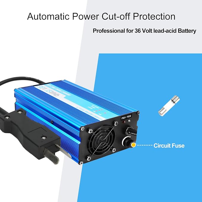12 Amp 36 Volt Golf Cart Battery Charger - Image 6