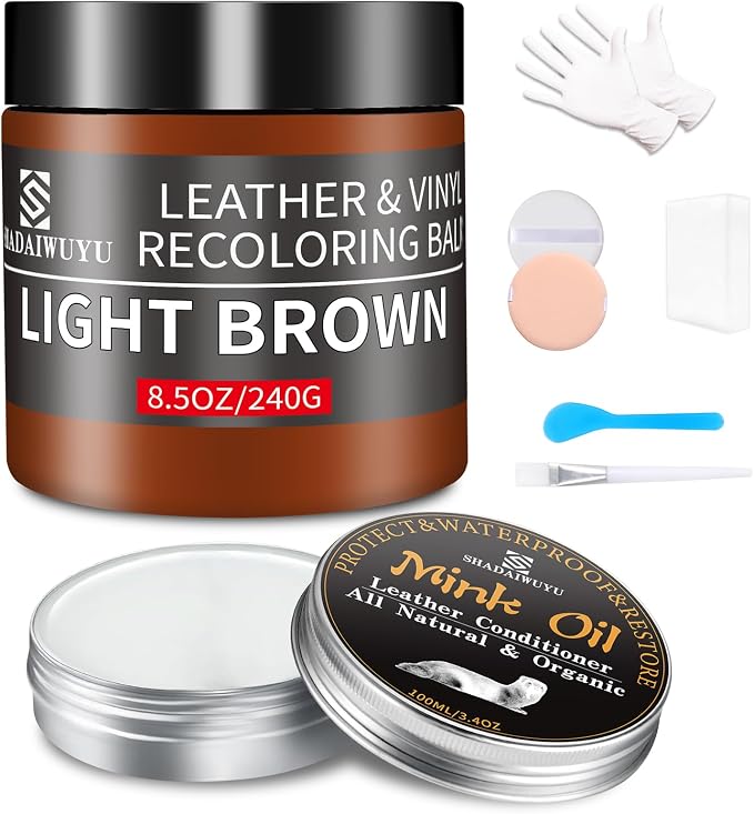 8.5oz Leather Recoloring Balm by SHADAIWUYU