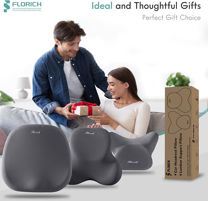 FLORICH Car Seat Cushion and Lumbar Support Pillow - Image 8