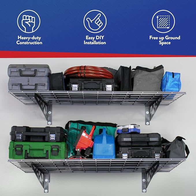 SafeRacks Garage Wall Shelves - Image 2