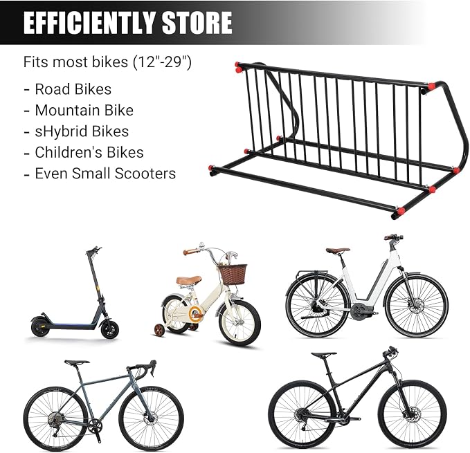 Commercial Grid Bike Rack for 10 Bikes - Image 4