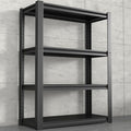 Storage Shelves, Small Shelves Unit and Storage, 4 Tier Metal Shelf by IRONFFICE