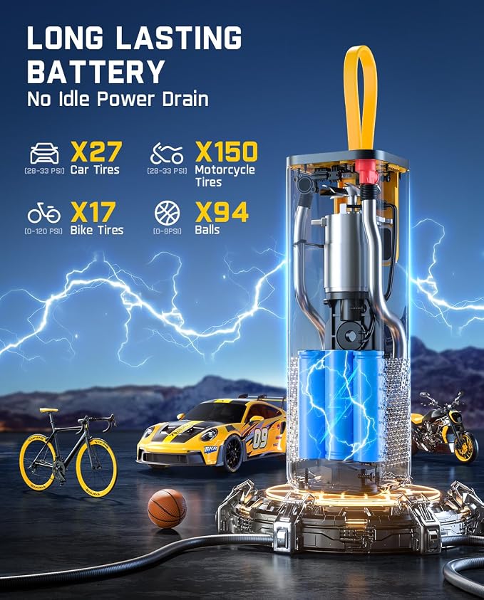 Fanttik X9 APEX Portable Air Compressor - Image 3
