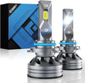 Upgraded 9012/HIR2 Light Bulb, 40000LM Super Bright 6500K, 7 Years Long Service by Fahren