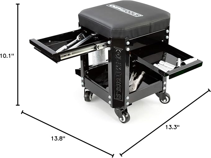 OEMTOOLS 24994 Workshop Creeper Seat, Rolling Stool - Image 7