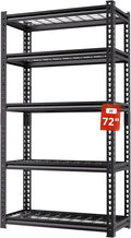 5 Tire Storage Shelving Heavy Duty Garage Shelves 2000LBS Load Bearing by LIJIUHOME
