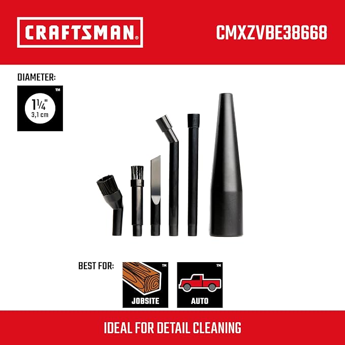 CRAFTSMAN CMXEVBE17590 9 Gallon 4.25 Peak HP Wet Dry Vac, Portable Shop Vacuum - Image 4