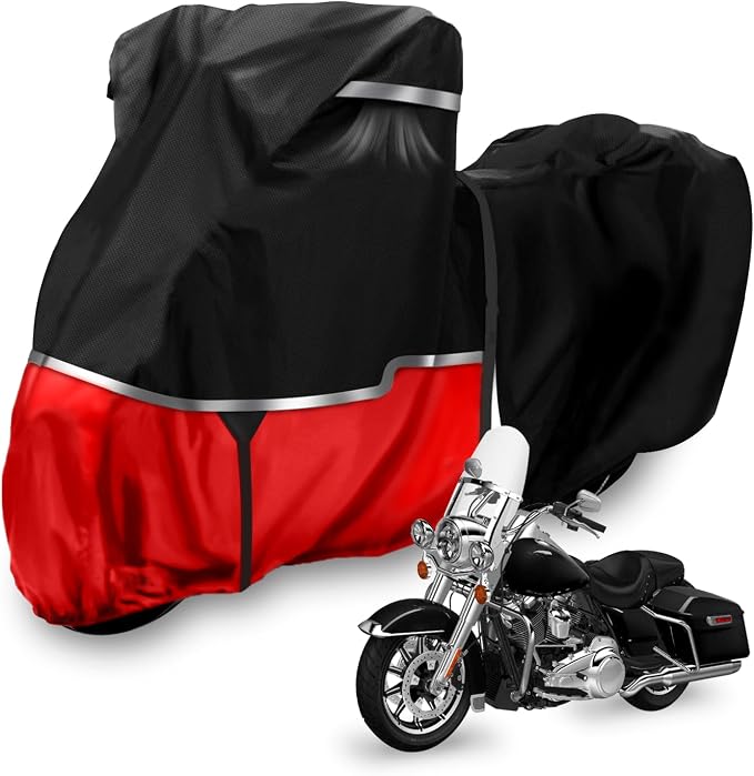 420D Waterproof Motorcycle Cover Replace by BOSSTONE