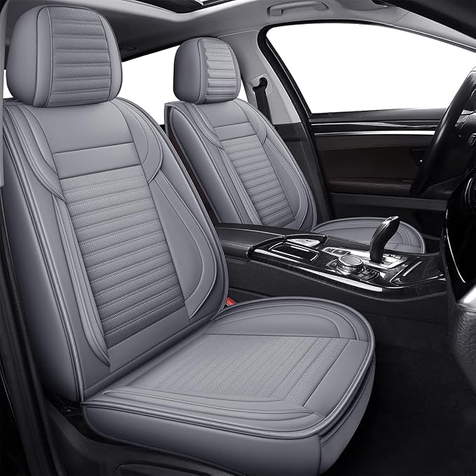 LINGVIDO Car Seat Covers, Breathable and Waterproof Faux Leather Automotive by LingvidoSeatCover