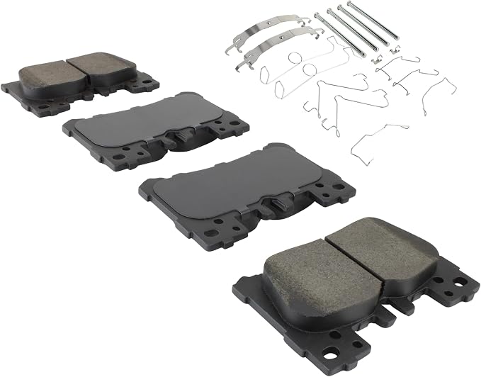 Premium Ceramic Rear Brake Pads Replacement - Image 2
