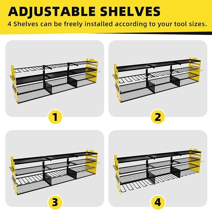 Power Tool Organizer Wall Mount - Image 6