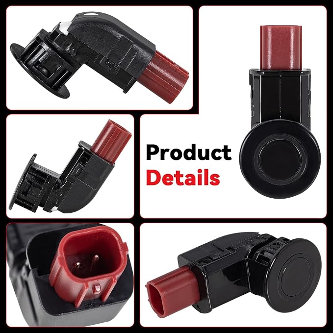 2pcs PDC Bumper Parking Aid Assist Sensor Backup Reverse Radar Replacement Kit - Image 6