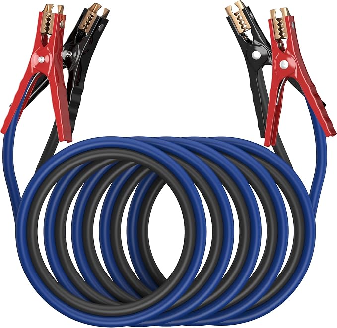 Heavy Duty Jumper Cables by EXCELLENTTRAVELASSISTANT