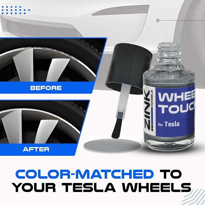 Premium Tesla Wheel Curb Rash Repair Kit - Image 5