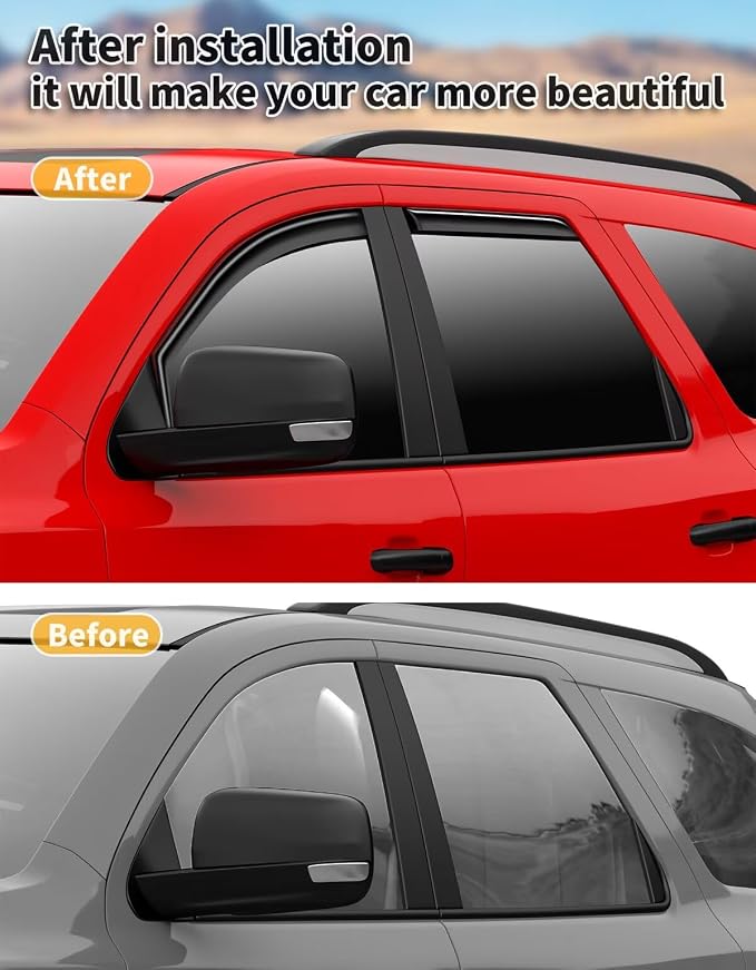 in-Channel Window Rain Guards Fit - Image 5