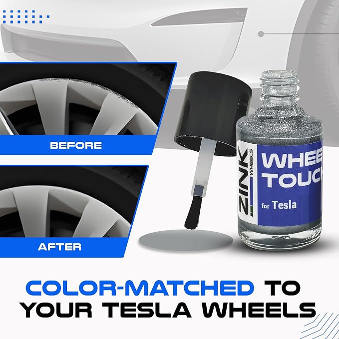 Premium Tesla Wheel Curb Rash Repair Kit - Image 5