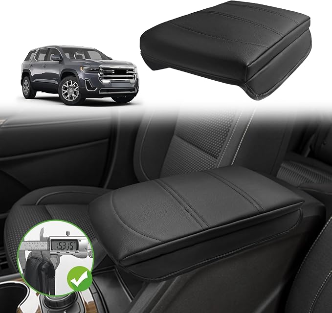 Muslogy Center Console Cover 1-Inch Extra Thick Armrest Pad Compatible by Muslogy