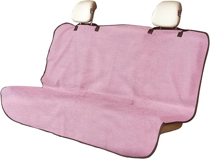 Back Seat Cover for Car Trucks Van SUV, Waterproof Rear Bench Towel Seat Covers by LoyaGour