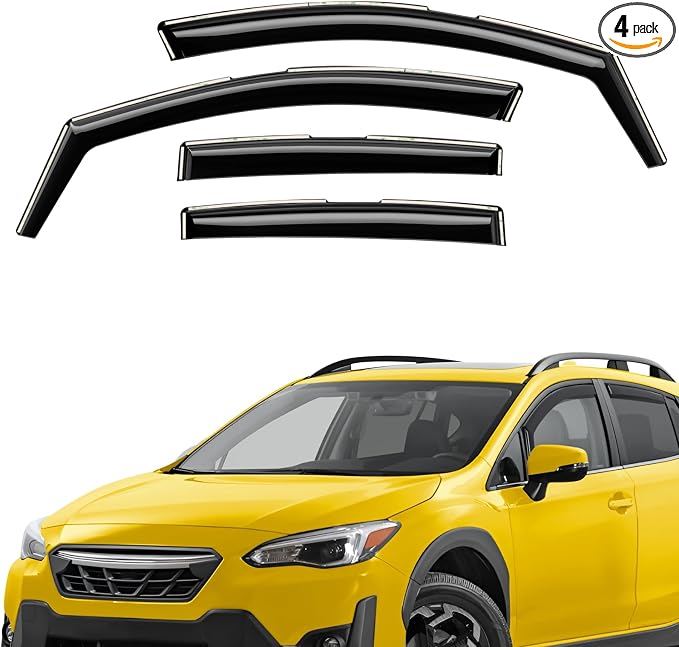 Extra Durable Window Deflectors in-Channel Window Visors Rain Guards Fit by AEROGUYSCustomfitrainguard