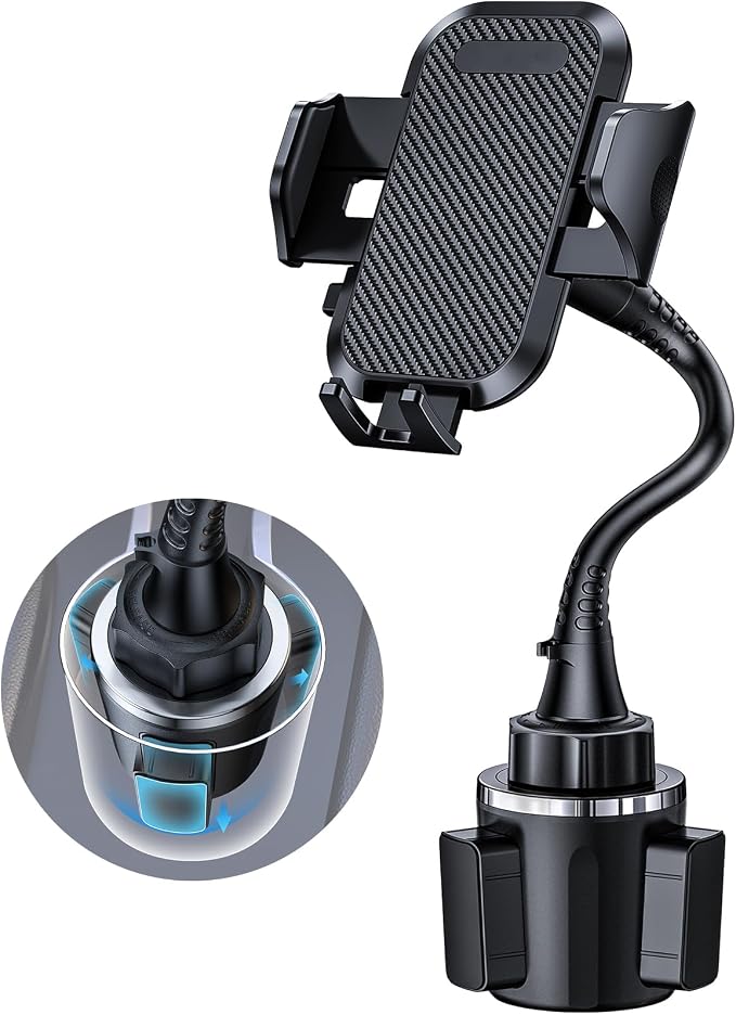 Danmus® Upgraded Car Cup Holder Phone Mount by Danmus