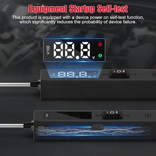 Power Circuit Probe Tester, OBDMONSTER V100 Circuit Tester, 0-80V DC Test Light - Image 7