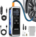 Tire Inflator Portable Air Compressor, Air Pump by JUSUOX