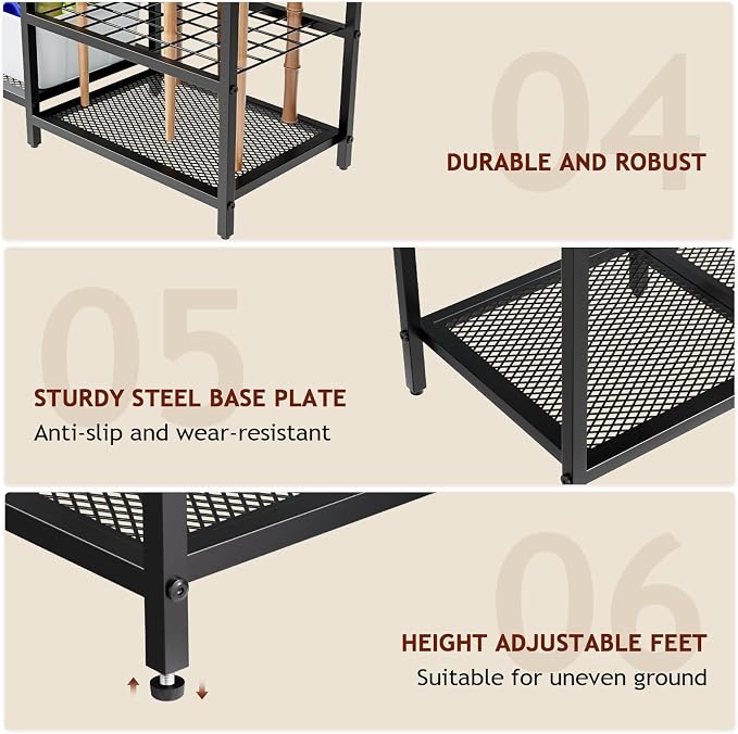 Garden Garage Tool Organizer - - Image 4