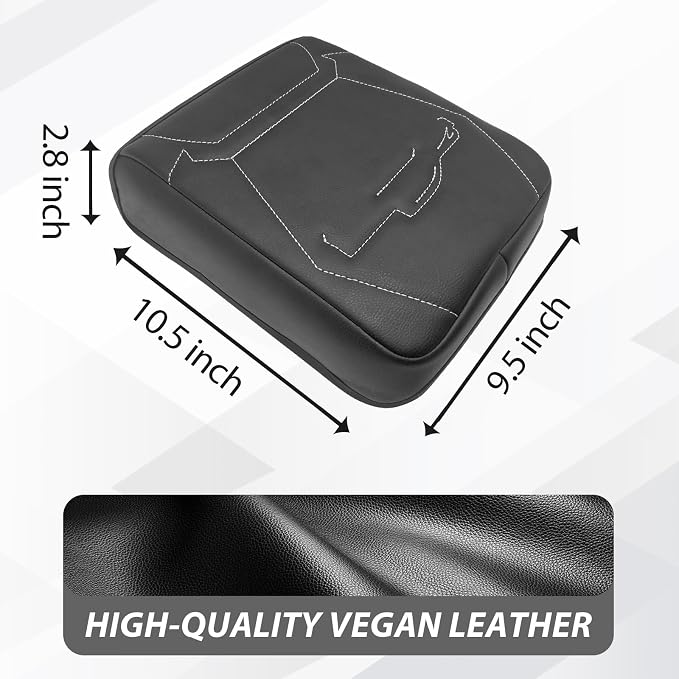 Muslogy Center Console Armrest Cover Compatible - Image 2