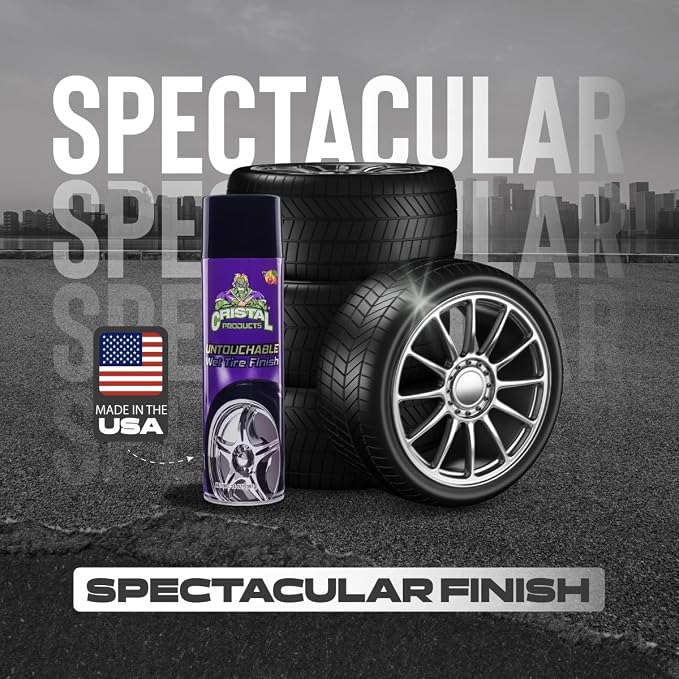 Untouchable Tire Shine Spray – Long-Lasting Wet Tire Finish - Image 4