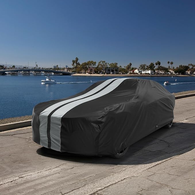 iCarCover Custom Car Cover for Chevy Nova 2-Door, 4-Door Waterproof All Weather - Image 7