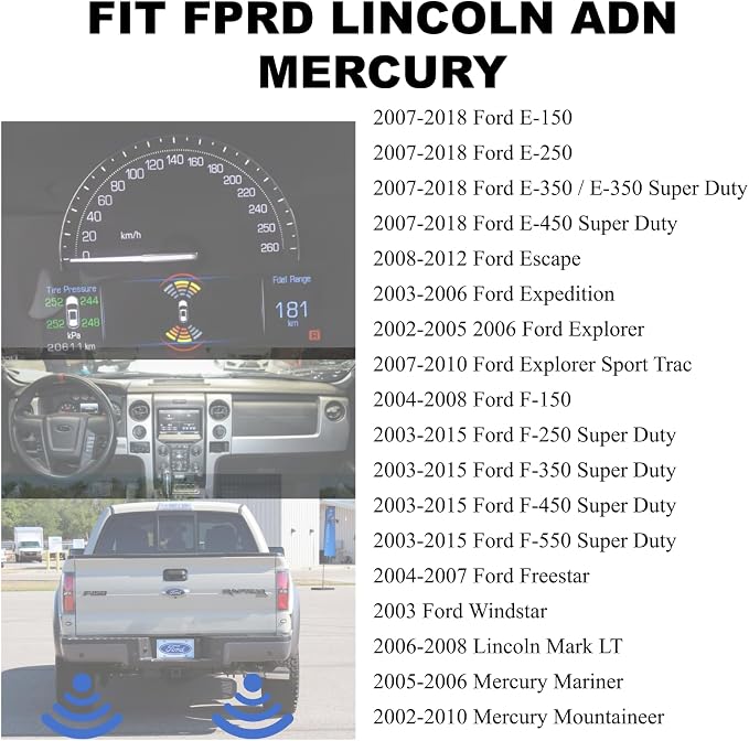 Parking Aid Sensor Fit for 2007-2018 Ford F150 F250 F350 E-150 E-250 Escape - Image 5