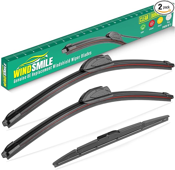 26" 16" 13" Windshield Wiper Blades Replacement by WINDSMILE