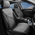 1 Pack Leather Front Car Seat Cover, Universal Sideless Car Seat Protector by BEITK