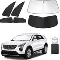 TINGLU Window Shades for Cadillac XT4 2019-2024 2025 Accessories Car Side Full by TINGLU