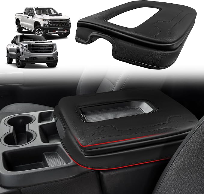 Muslogy Center Console Armrest Cover Compatible by Muslogy