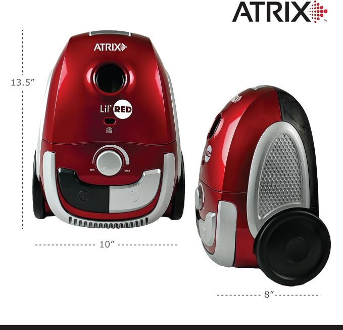 Atrix Red Lil Portable Canister Vacuum Cleaner - Image 4