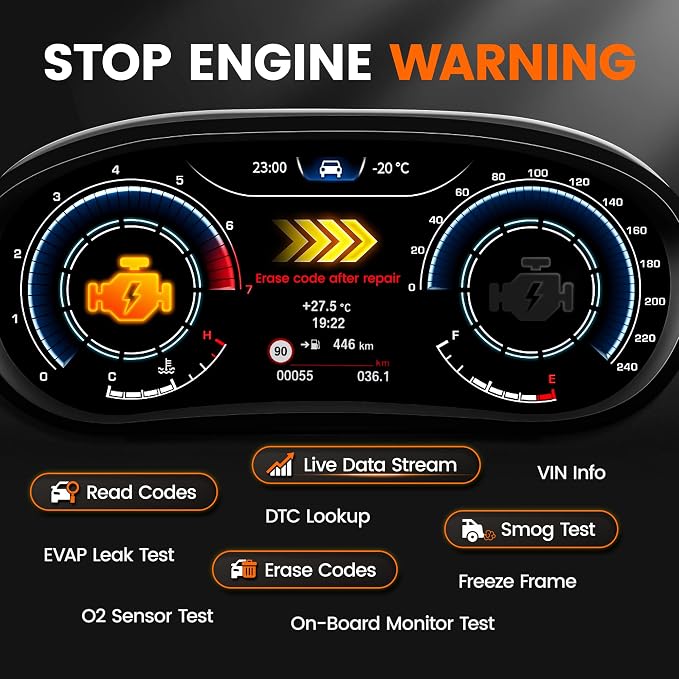 ANCEL AD530 PRO 2 in 1 OBD2 Scanner & Car Battery Tester, Car Scanner - Image 3
