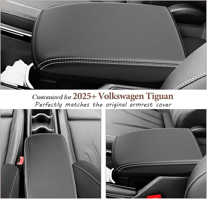 SKTU for 2025 VW Tiguan Center Console Cover for 2025+ Volkswagen Tiguan - Image 3