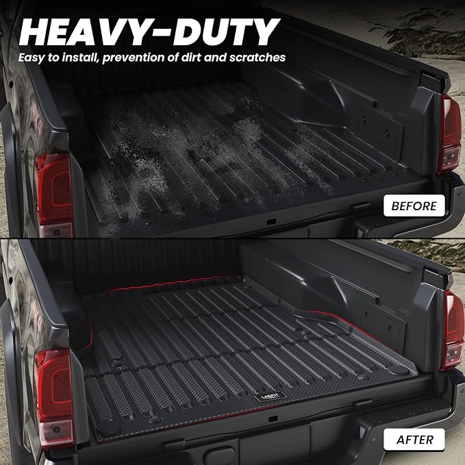 LASFIT Bed Mat for Toyota Tacoma 2023 2022 2021 2020 2019-2005 Truck Bed 6 ft - Image 4