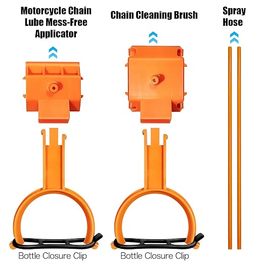 Motorcycle Chain Cleaning Kit, Motorcycle Chain Cleaning & Lubrication Kit - Image 2