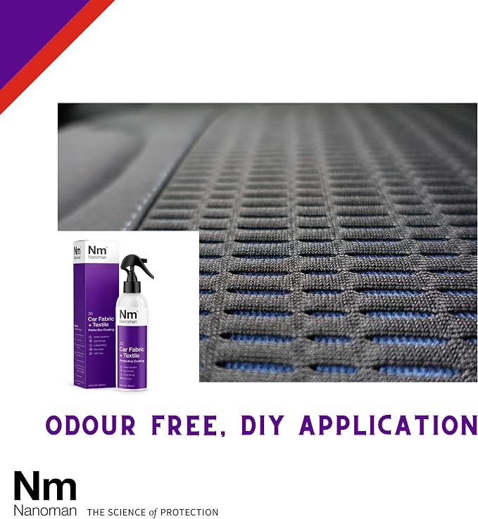 NANOMAN Nano-technology Car Fabric & Upholstery Care - Image 5