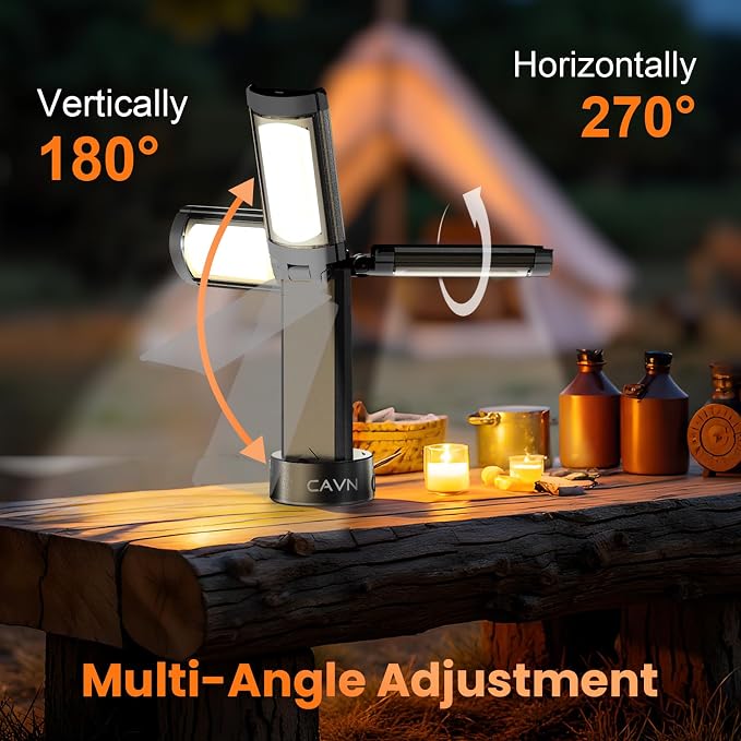 CAVN Rechargeable 10000mAh Camping Lights - Image 5