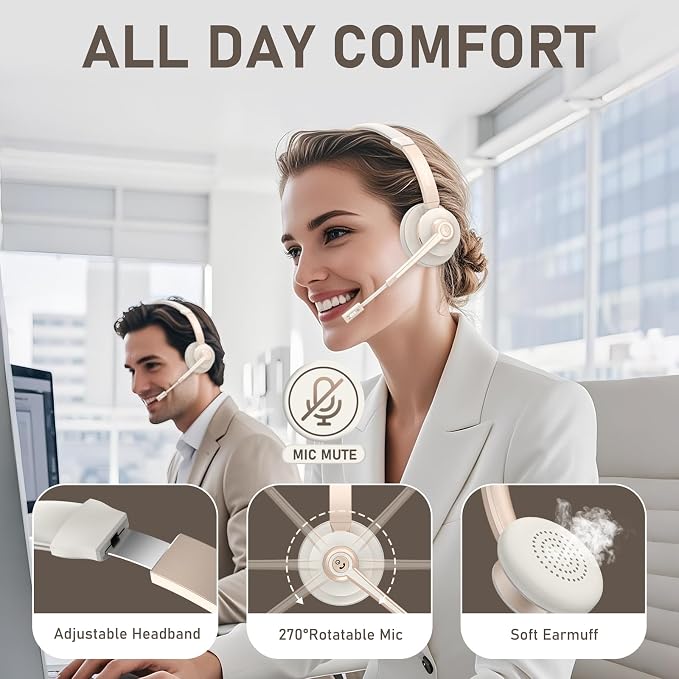 Wireless Headset, Singler-Ear Bluetooth Headset - Image 5